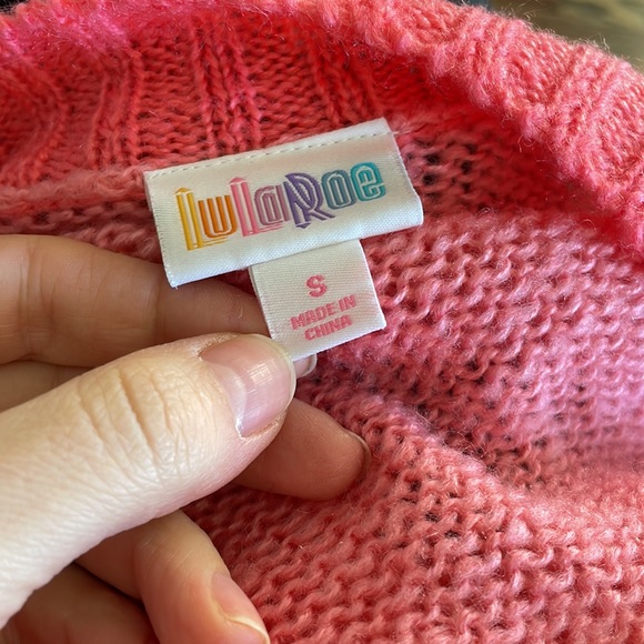 LuLaRoe pink sweater - Picture 8 of 10